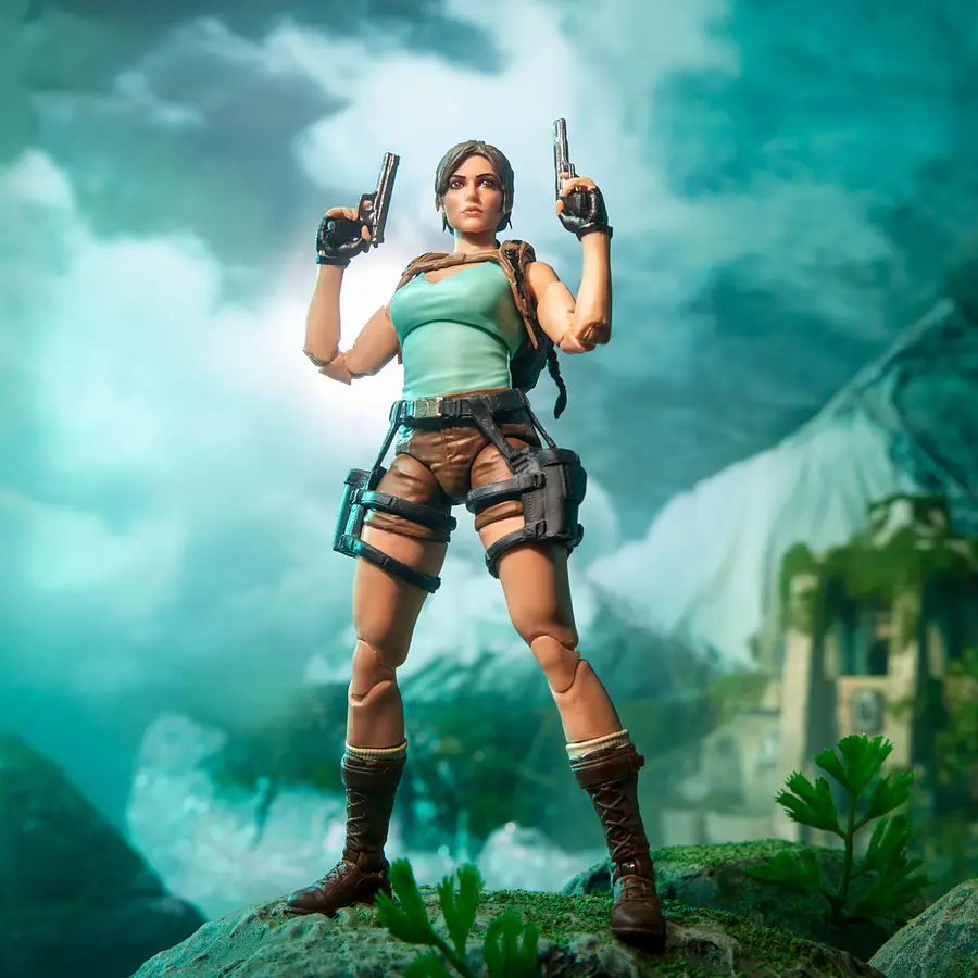 [Preventa Abierta] G.I. Joe Classified Series Retro Cardback Lara Croft Tomb Raider 6-Inch Action Figure 6