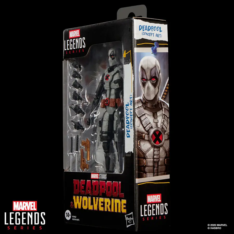 [Preventa Abierta] Deadpool & Wolverine Marvel Legends Series Deadpool (Concept Art) 10