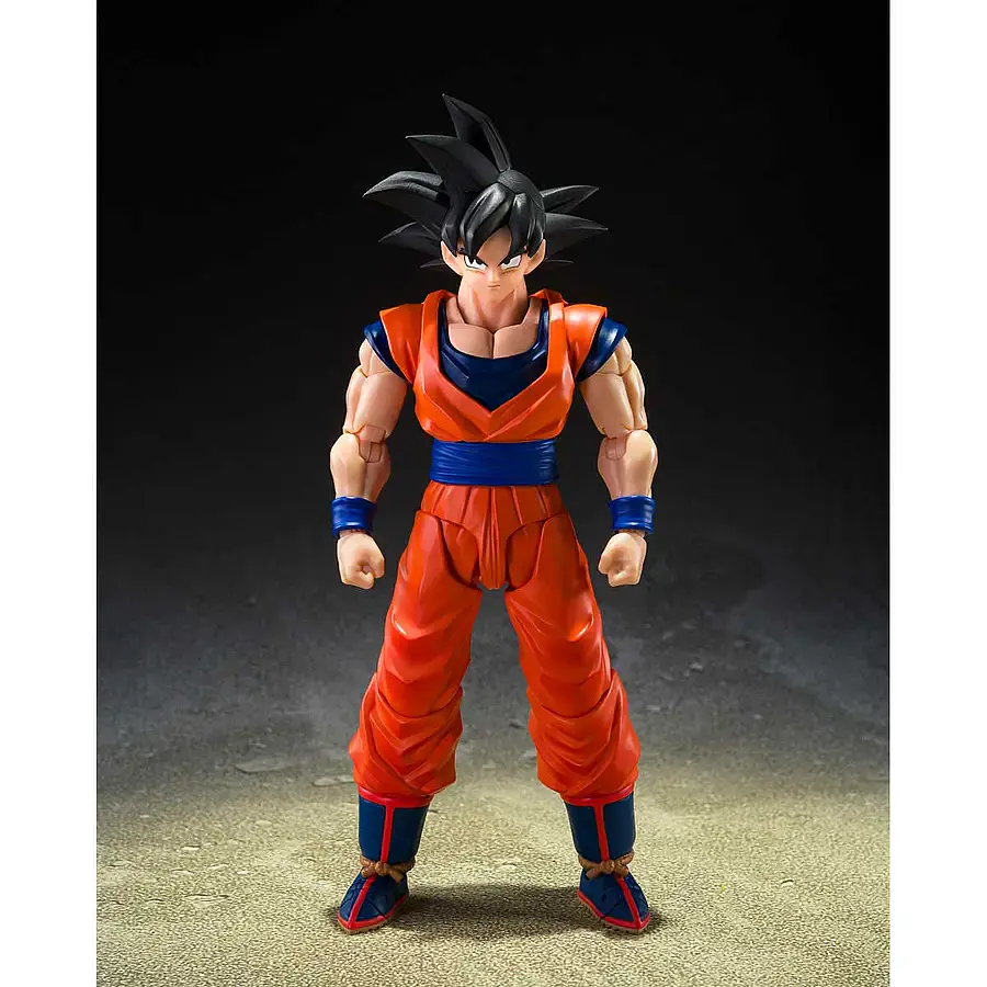 S.H.FIGUARTS SON GOKU〈THE KIND-HEARTED SAIYAN〉DRAGON BALL Z (God Aura) (USA Ver.) 1