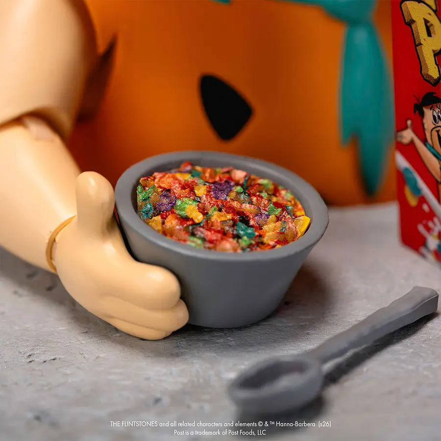 Fruity Pebbles Fred Flintstone 1:12 Action Figure 9