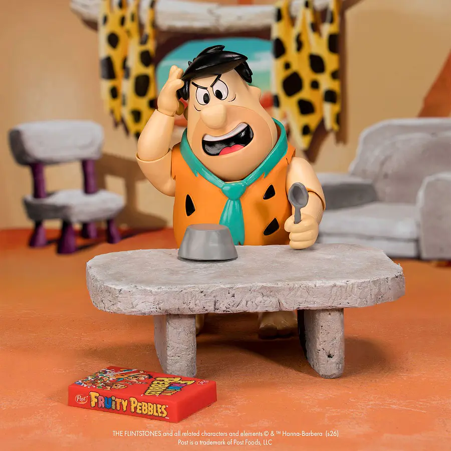 Fruity Pebbles Fred Flintstone 1:12 Action Figure 8