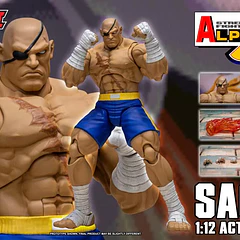 Street Fighter Alpha 3 Storm Arena Sagat 1/12 Scale Action Figure 2