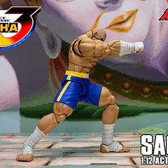 Street Fighter Alpha 3 Storm Arena Sagat 1/12 Scale Action Figure 11