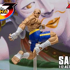 Street Fighter Alpha 3 Storm Arena Sagat 1/12 Scale Action Figure 12