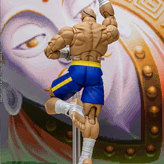 Street Fighter Alpha 3 Storm Arena Sagat 1/12 Scale Action Figure 17