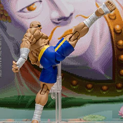 Street Fighter Alpha 3 Storm Arena Sagat 1/12 Scale Action Figure 18