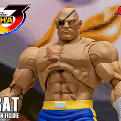 Street Fighter Alpha 3 Storm Arena Sagat 1/12 Scale Action Figure 20