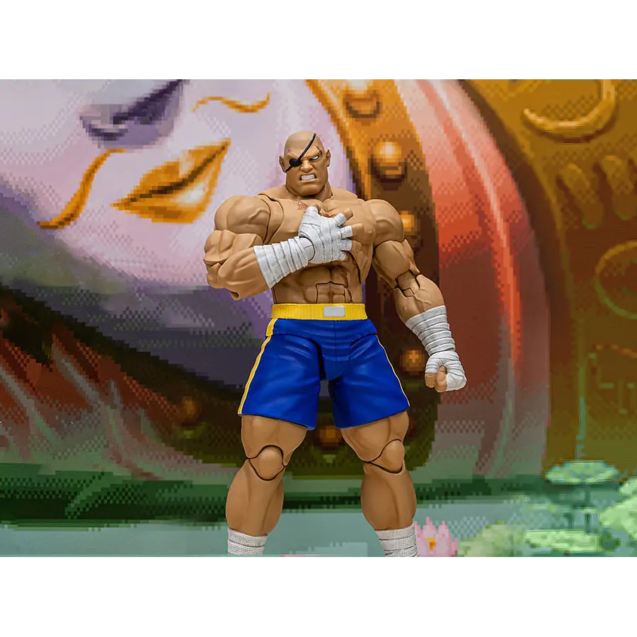 Street Fighter Alpha 3 Storm Arena Sagat 1/12 Scale Action Figure 3