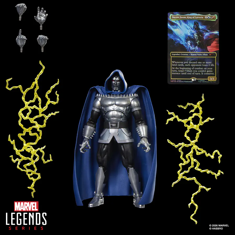 [Preventa Abierta] MARVEL LEGENDS SERIES MARVEL SUPER HEROES MAGIC: THE GATHERING DOOM 2099 2