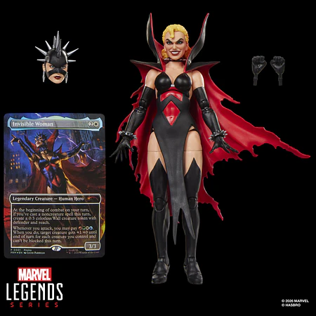 [Preventa Abierta] MARVEL LEGENDS SERIES MARVEL SUPER HEROES MAGIC: THE GATHERING MALICE (SUE STORM)