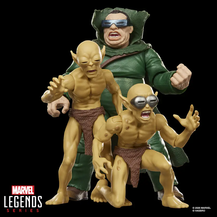 [Preventa Abierta] MARVEL LEGENDS SERIES MARVEL’S MOLE MAN & MOLOIDS 10