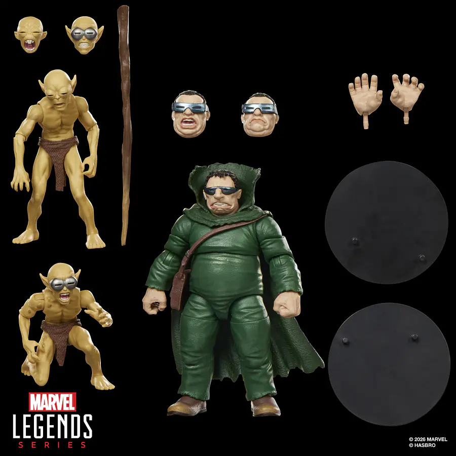 [Preventa Abierta] MARVEL LEGENDS SERIES MARVEL’S MOLE MAN & MOLOIDS 2