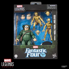 [Preventa Abierta] MARVEL LEGENDS SERIES MARVEL’S MOLE MAN & MOLOIDS 1