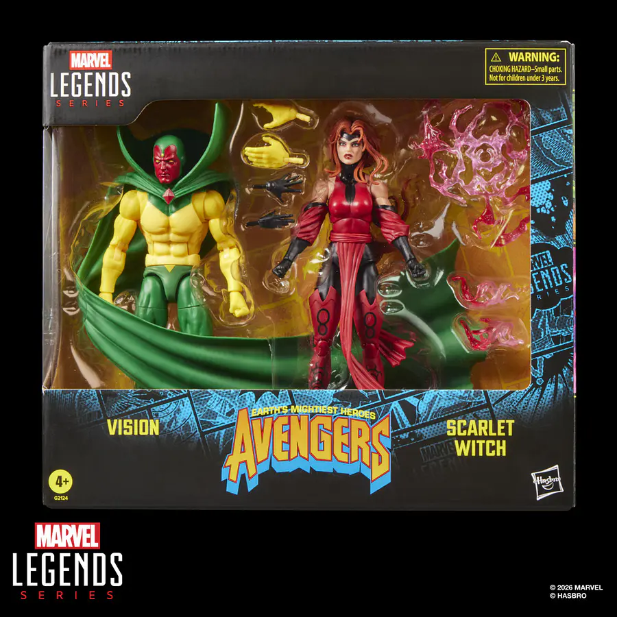 [Preventa Abierta] MARVEL LEGENDS SERIES VISION & SCARLET WITCH 1