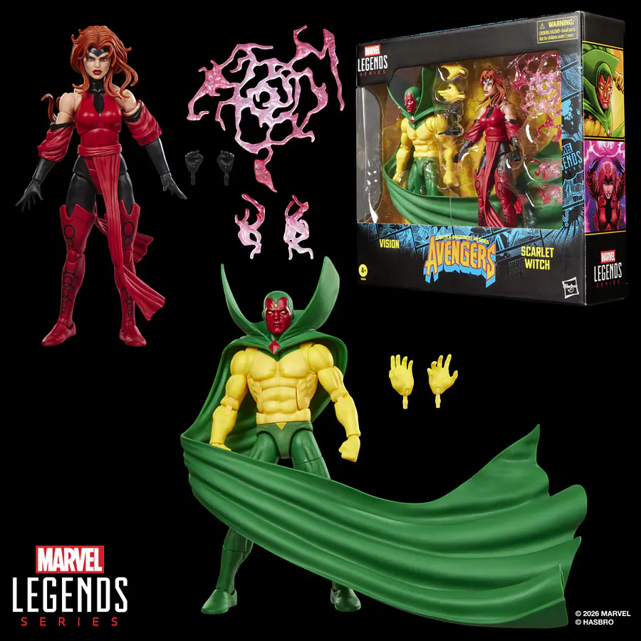 [Preventa Abierta] MARVEL LEGENDS SERIES VISION & SCARLET WITCH 3