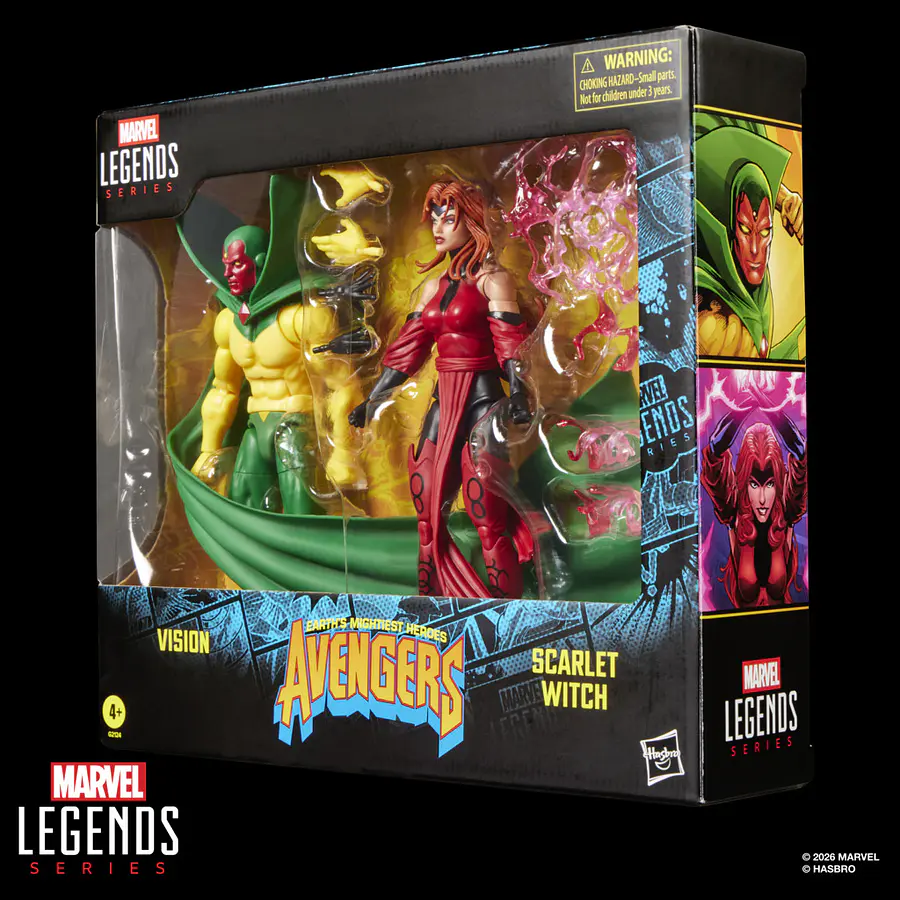 [Preventa Abierta] MARVEL LEGENDS SERIES VISION & SCARLET WITCH 14
