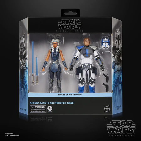 [Preventa Abierta] STAR WARS: THE BLACK SERIES AHSOKA TANO & ARC TROOPER JESSE