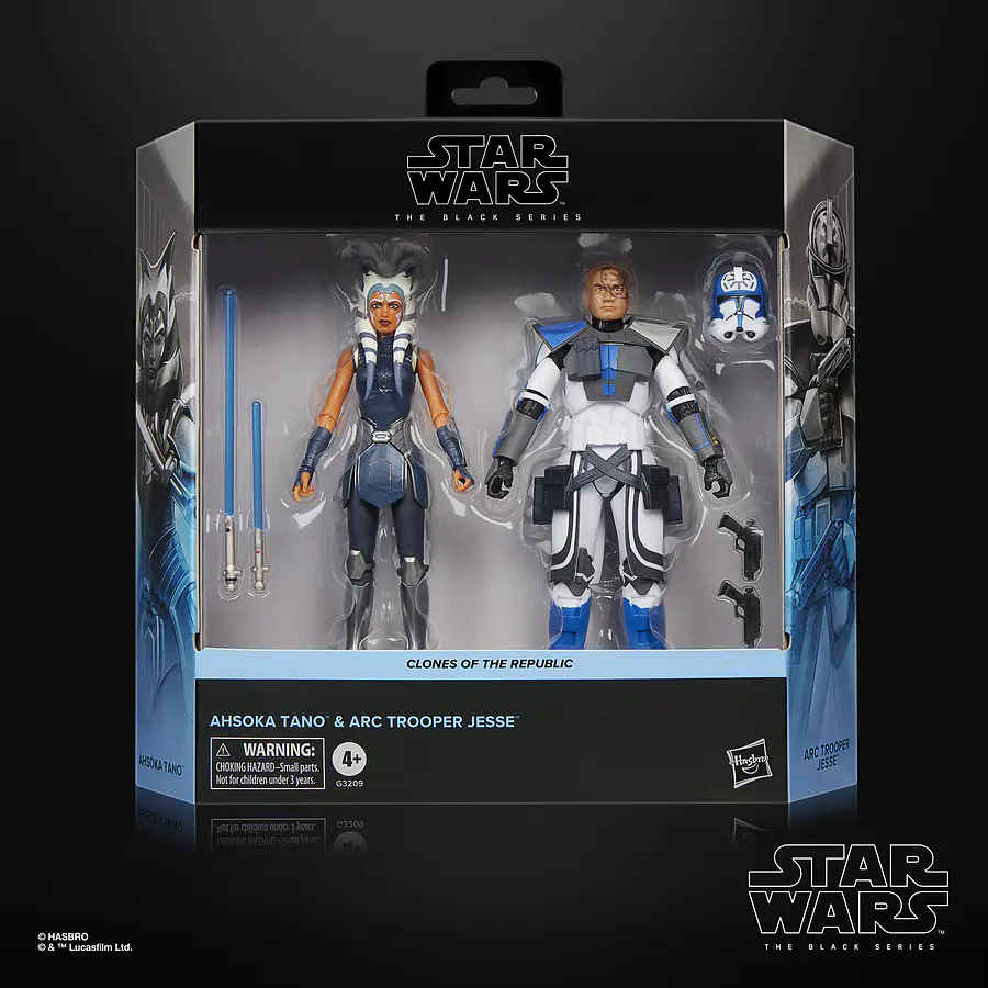 [Preventa Abierta] STAR WARS: THE BLACK SERIES AHSOKA TANO & ARC TROOPER JESSE 1