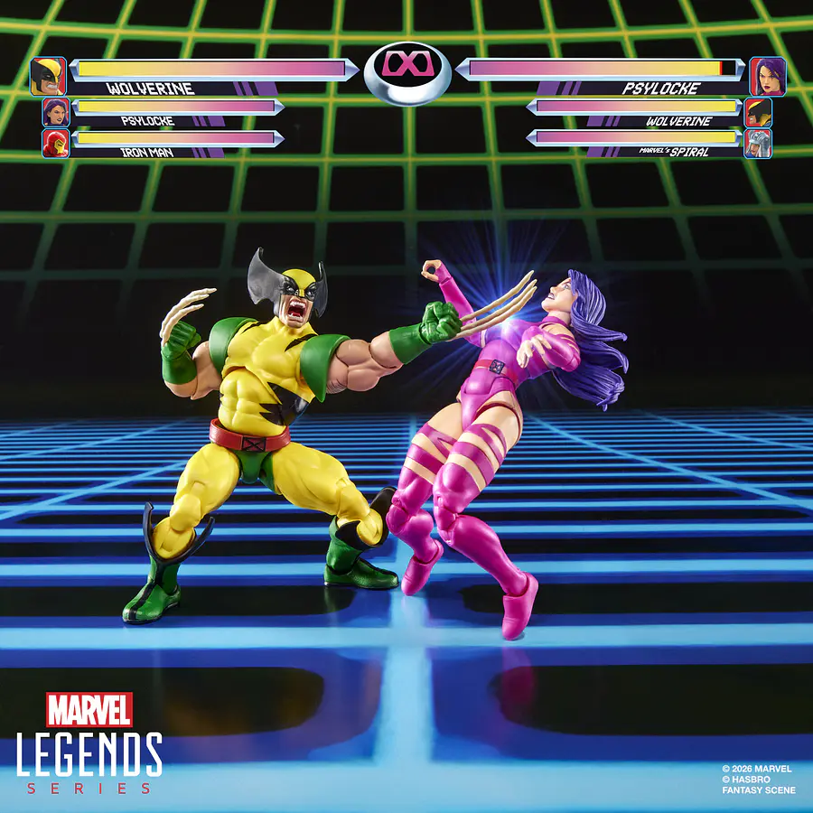 [Preventa Abierta] MARVEL LEGENDS SERIES MARVEL GAMES WOLVERINE VS PSYLOCKE 2