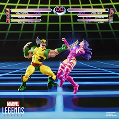 [Preventa Abierta] MARVEL LEGENDS SERIES MARVEL GAMES WOLVERINE VS PSYLOCKE 2