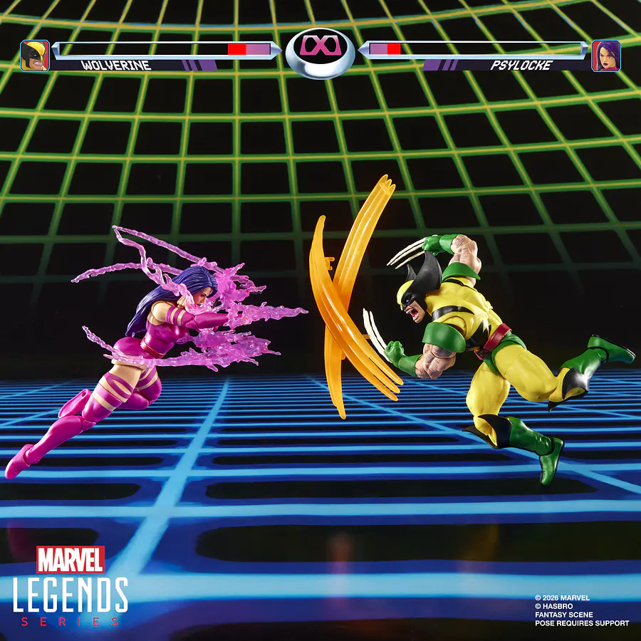 [Preventa Abierta] MARVEL LEGENDS SERIES MARVEL GAMES WOLVERINE VS PSYLOCKE 3