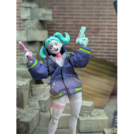 [Preventa 1 Abierta] Cyberpunk: Edgerunners Rebecca 1:12 Scale Action Figure (Wave 2)