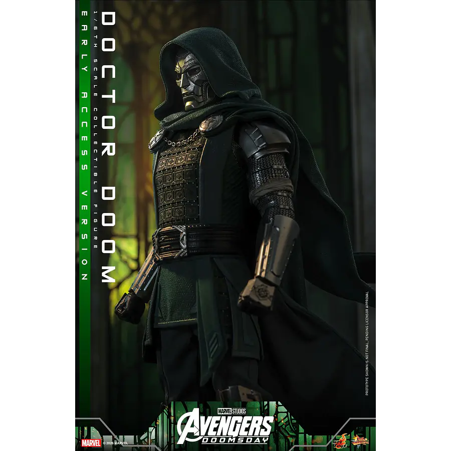 [Preventa Abierta] Avengers: Doomsday MMS906 Doctor Doom 1/6th Scale Collectible Figure Hot Toys Collectibles 1