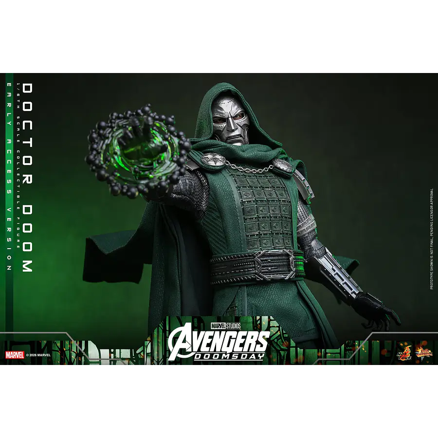 [Preventa Abierta] Avengers: Doomsday MMS906 Doctor Doom 1/6th Scale Collectible Figure Hot Toys Collectibles 5