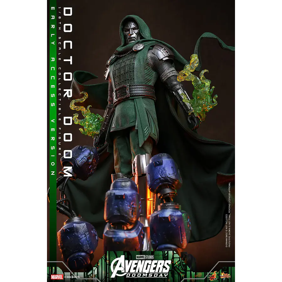 [Preventa Abierta] Avengers: Doomsday MMS906 Doctor Doom 1/6th Scale Collectible Figure Hot Toys Collectibles 7