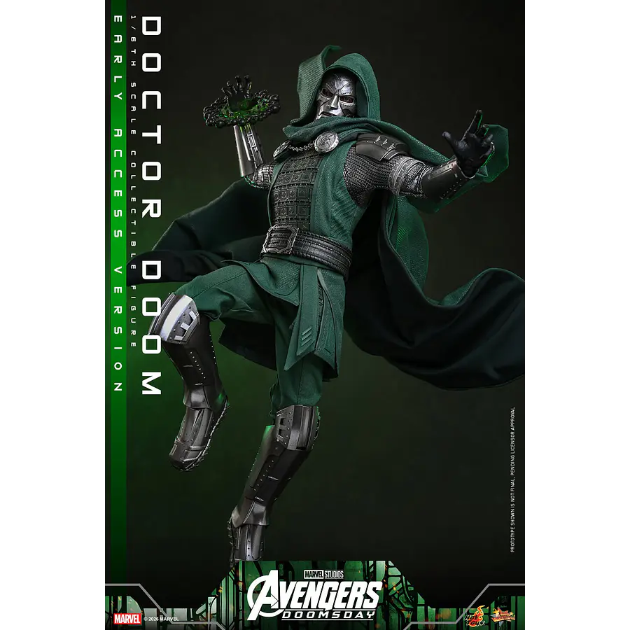 [Preventa Abierta] Avengers: Doomsday MMS906 Doctor Doom 1/6th Scale Collectible Figure Hot Toys Collectibles 10