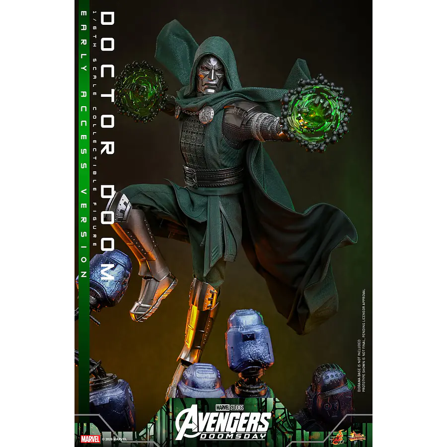 [Preventa Abierta] Avengers: Doomsday MMS906 Doctor Doom 1/6th Scale Collectible Figure Hot Toys Collectibles 11