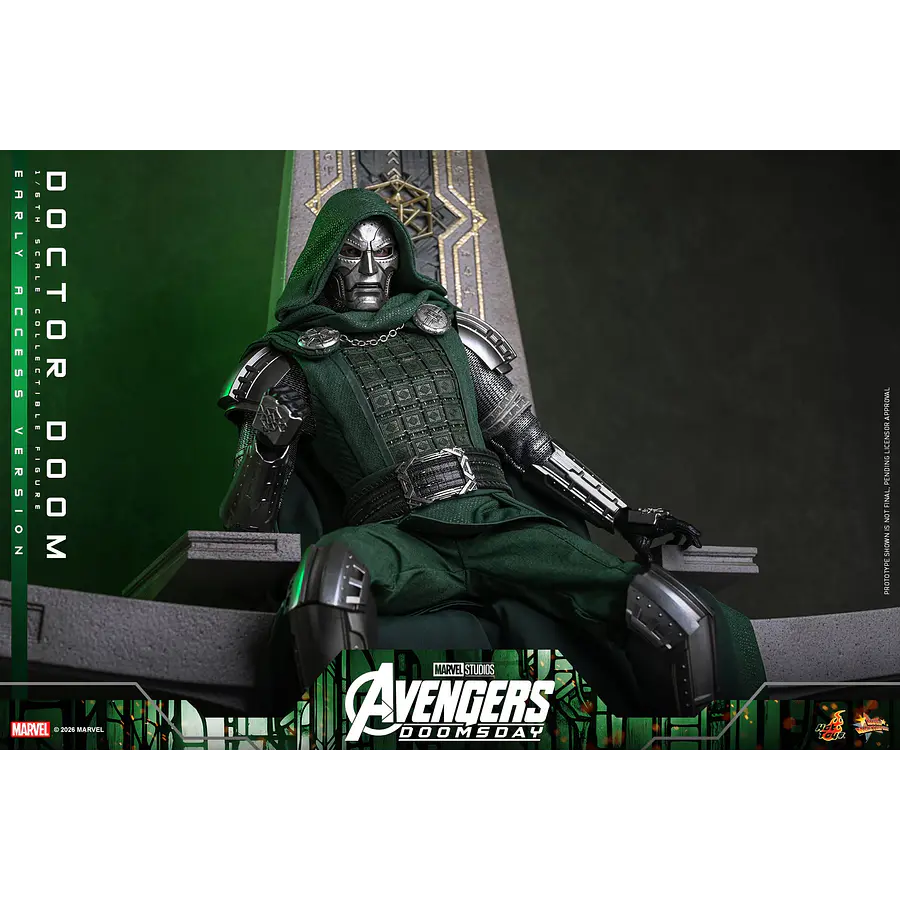 [Preventa Abierta] Avengers: Doomsday MMS906 Doctor Doom 1/6th Scale Collectible Figure Hot Toys Collectibles 14
