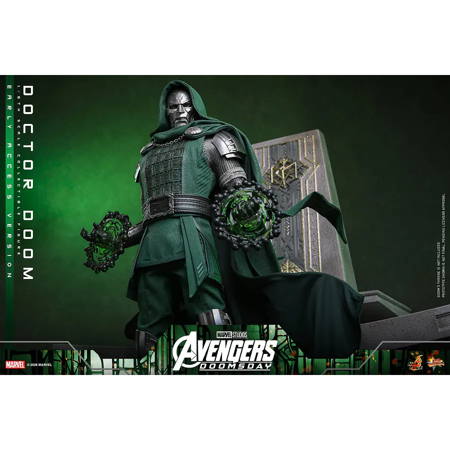 [Preventa Abierta] Avengers: Doomsday MMS906 Doctor Doom 1/6th Scale Collectible Figure Hot Toys Collectibles 16