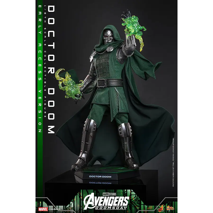 [Preventa Abierta] Avengers: Doomsday MMS906 Doctor Doom 1/6th Scale Collectible Figure Hot Toys Collectibles 17