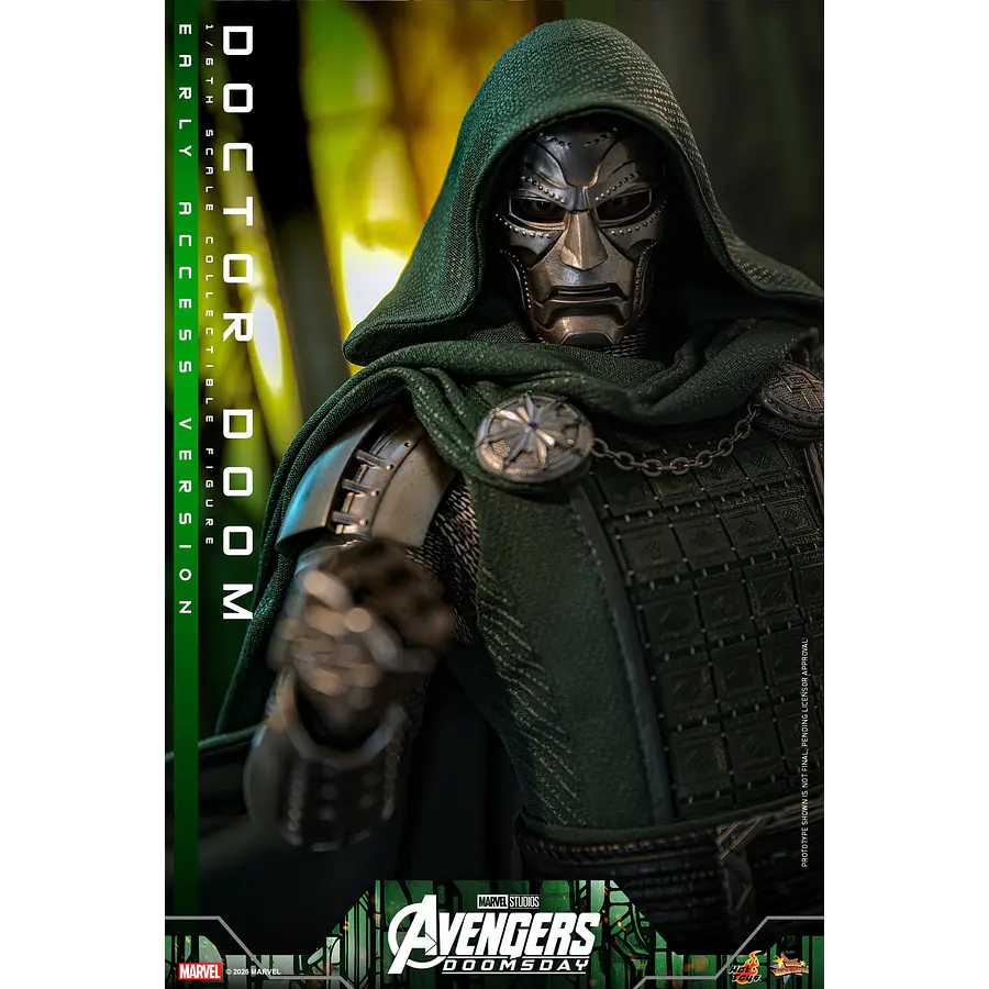 [Preventa Abierta] Avengers: Doomsday MMS906 Doctor Doom 1/6th Scale Collectible Figure Hot Toys Collectibles 18