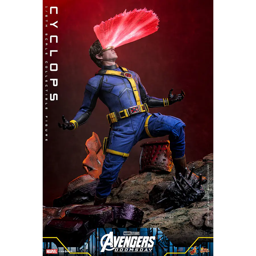 [Preventa Abierta] Avengers: Doomsday MM908 Cyclops 1/6th Scale Collectible Figure Hot Toys Collectibles 2