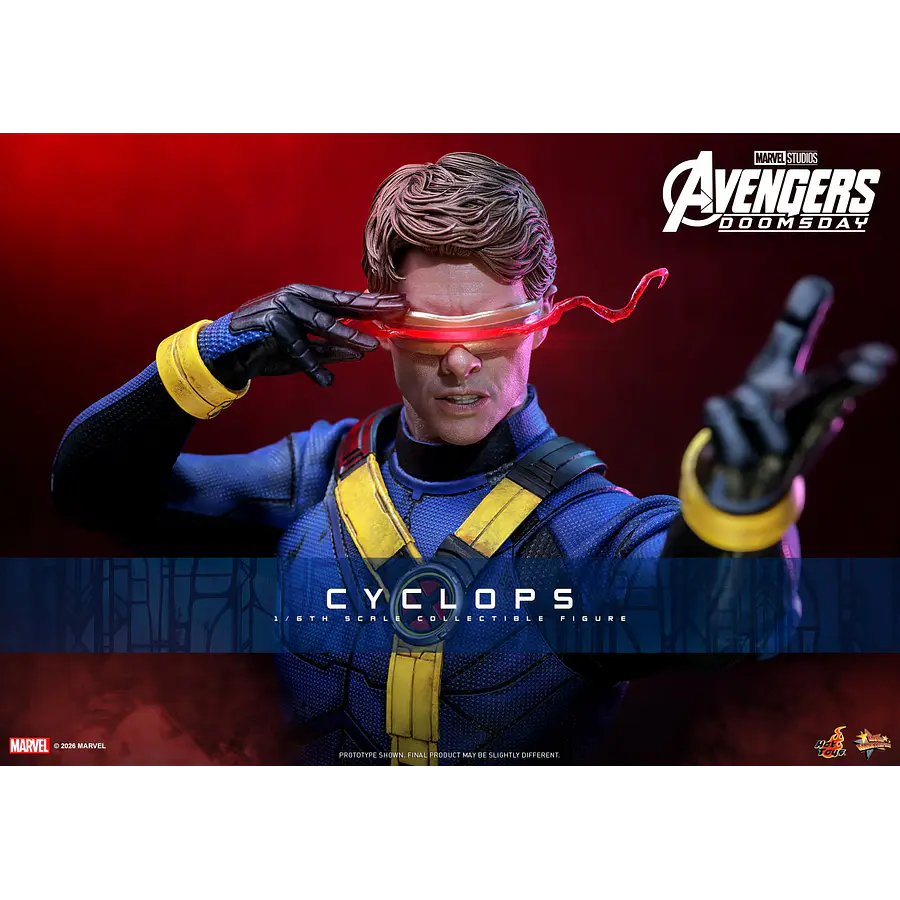 [Preventa Abierta] Avengers: Doomsday MM908 Cyclops 1/6th Scale Collectible Figure Hot Toys Collectibles 3