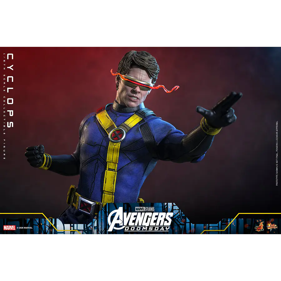 [Preventa Abierta] Avengers: Doomsday MM908 Cyclops 1/6th Scale Collectible Figure Hot Toys Collectibles 5