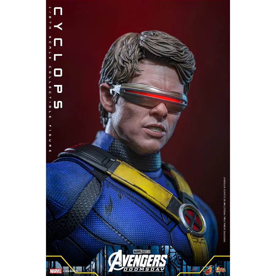 [Preventa Abierta] Avengers: Doomsday MM908 Cyclops 1/6th Scale Collectible Figure Hot Toys Collectibles 8