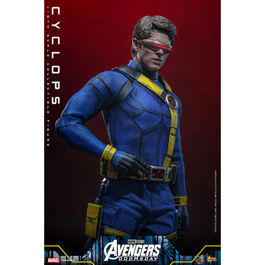 [Preventa Abierta] Avengers: Doomsday MM908 Cyclops 1/6th Scale Collectible Figure Hot Toys Collectibles 9