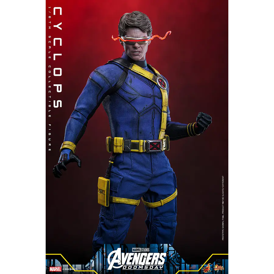 [Preventa Abierta] Avengers: Doomsday MM908 Cyclops 1/6th Scale Collectible Figure Hot Toys Collectibles 10