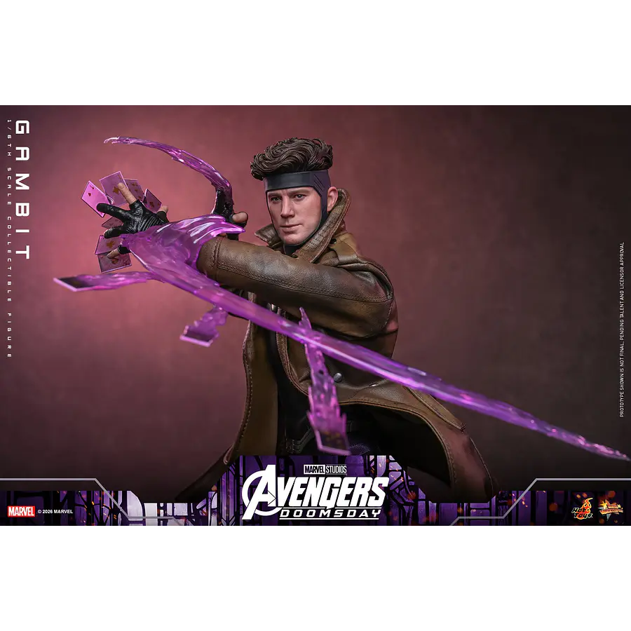 [Preventa Abierta] Avengers: Doomsday MMS910 Gambit 1/6th Scale Collectible Figure Hot Toys Collectibles 4