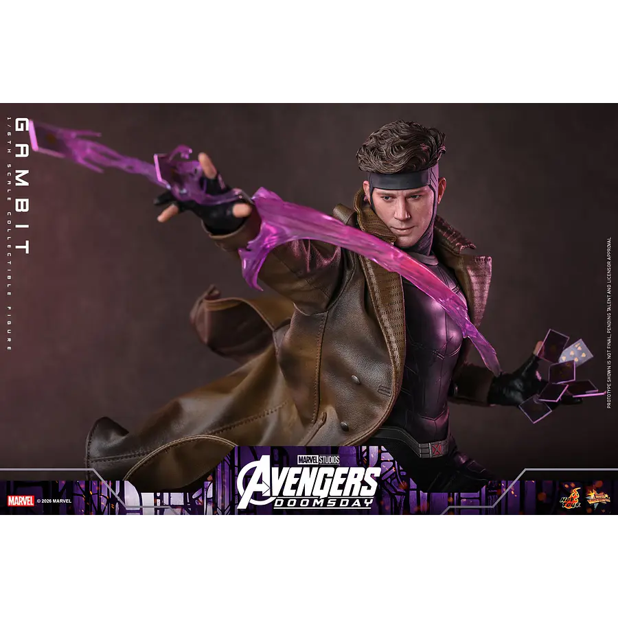 [Preventa Abierta] Avengers: Doomsday MMS910 Gambit 1/6th Scale Collectible Figure Hot Toys Collectibles 6