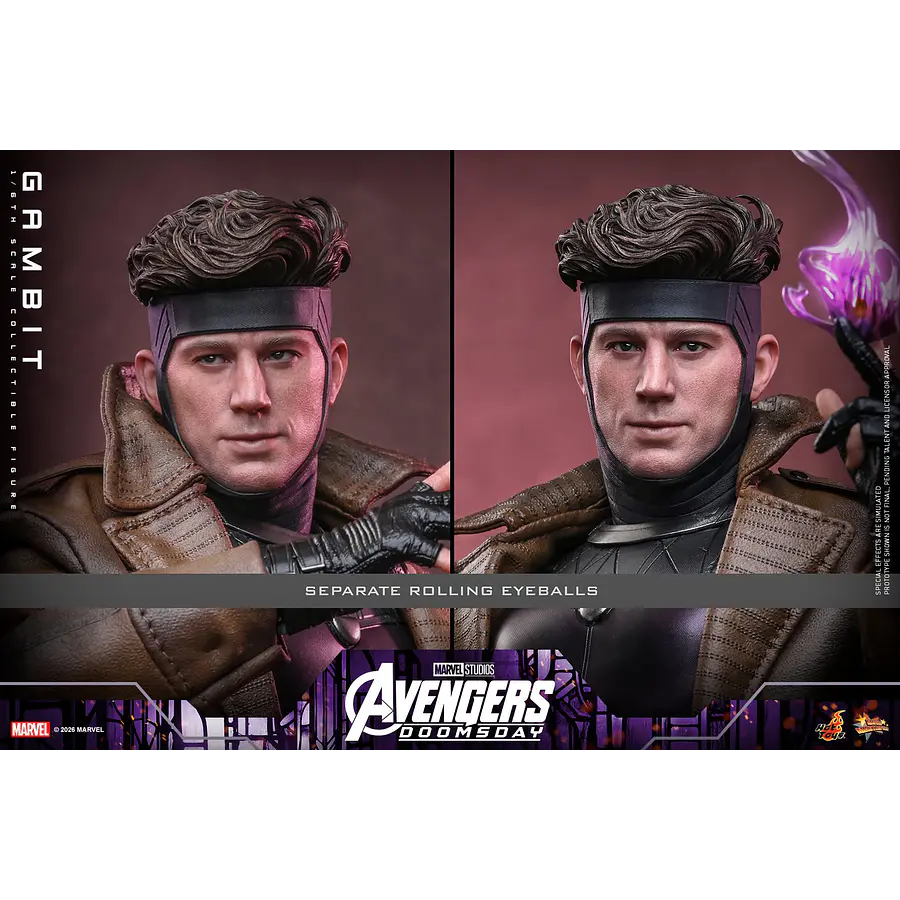 [Preventa Abierta] Avengers: Doomsday MMS910 Gambit 1/6th Scale Collectible Figure Hot Toys Collectibles 18