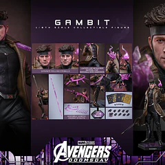 [Preventa Abierta] Avengers: Doomsday MMS910 Gambit 1/6th Scale Collectible Figure Hot Toys Collectibles 21
