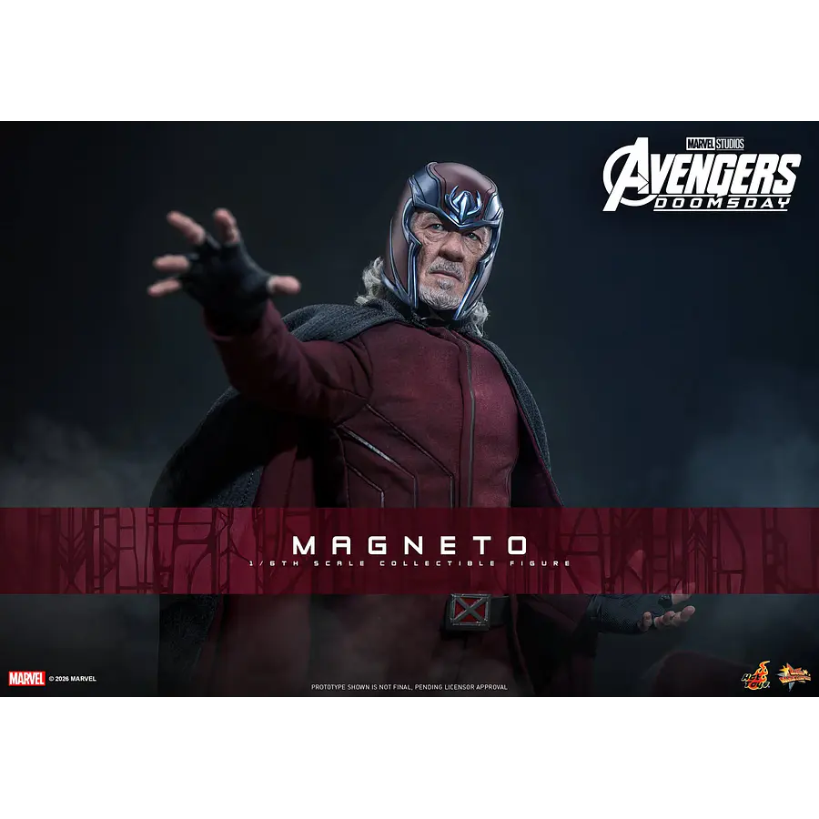 [Preventa Abierta] Avengers: Doomsday MMS912 Magneto 1/6th Scale Collectible Figure Hot Toys Collectibles 3