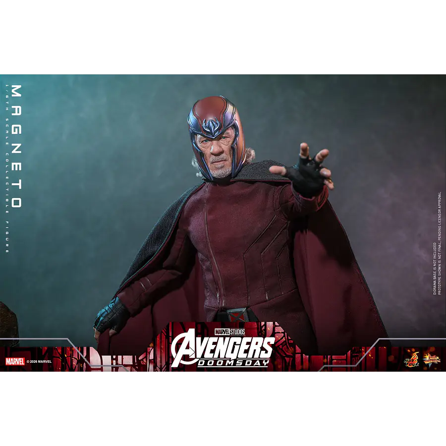 [Preventa Abierta] Avengers: Doomsday MMS912 Magneto 1/6th Scale Collectible Figure Hot Toys Collectibles 4