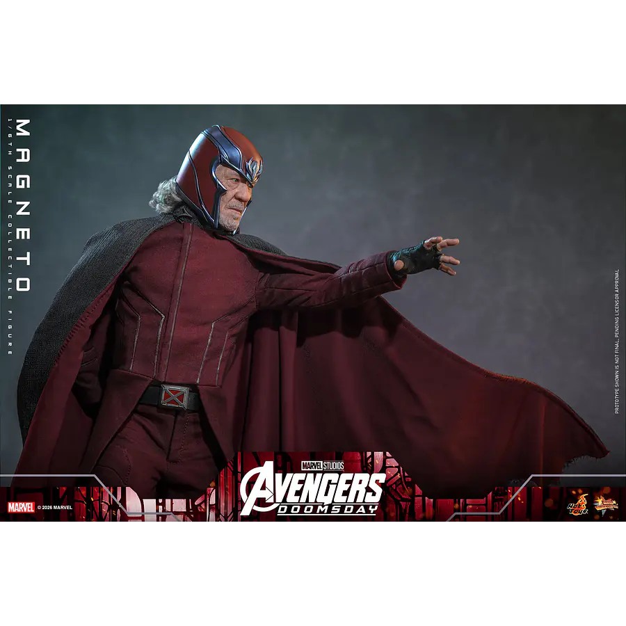 [Preventa Abierta] Avengers: Doomsday MMS912 Magneto 1/6th Scale Collectible Figure Hot Toys Collectibles 5