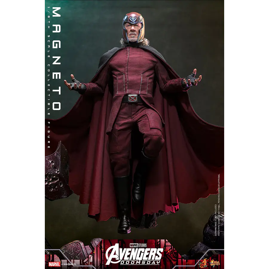 [Preventa Abierta] Avengers: Doomsday MMS912 Magneto 1/6th Scale Collectible Figure Hot Toys Collectibles 6