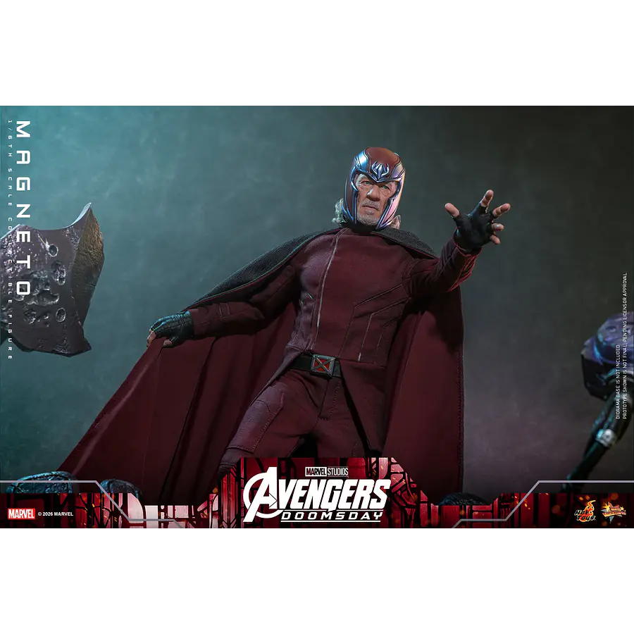 [Preventa Abierta] Avengers: Doomsday MMS912 Magneto 1/6th Scale Collectible Figure Hot Toys Collectibles 7